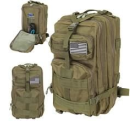 Vojenský batoh 38L zelená ISO 8920