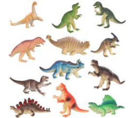 Figúrky Dinosaury súprava 12 ks 12-14 cm ISO
