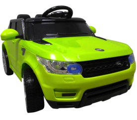 R-Sport Elektrické autíčko Cabrio Jeep F1 Zelené