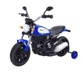 STREET BOB detská elektrická motorka PA0235 - Modrá