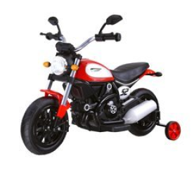 STREET BOB detská elektrická motorka PA0235 - Červená