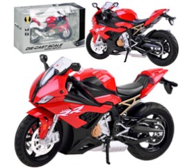 DieCast Motocykel S1000RR ZA3906 - červená