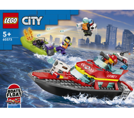 LEGO® City 60373 Hasičská záchranná loď a člun