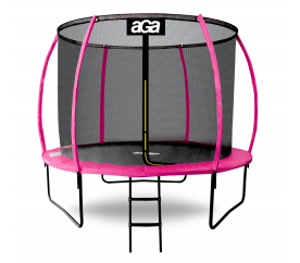 Aga SPORT EXCLUSIVE Trampolína 305 cm Ružová + ochranná sieť + rebrík