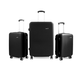 Aga Travel Sada cestovných kufrov MR4651 Čierna