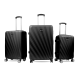 Aga Travel Sada cestovných kufrov MR4653 Čierna
