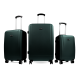 Aga Travel Sada cestovných kufrov MR4656 Tmavo zelená