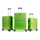 Aga Travel Sada cestovných kufrov MR4657 Svetlo zelená