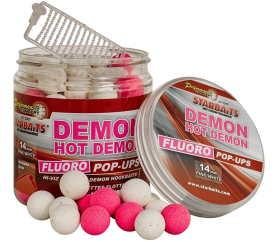 Starbaits Plovoucí Boilies Hot Demon Fluo Pop Up 80 g 14 mm