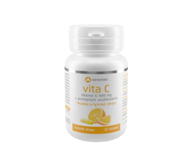 Avanso Vita C 500 mg s postupným uvoľňovaním Pre imunitu a fyzické zdravie 30 kapsúl