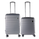 Linder Exclusiv Sada cestovných kufrov Diamond MC3082 Strieborná