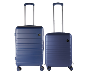 Linder Exclusiv Sada cestovných kufrov Diamond MC3081 Modrá