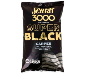 Sensas Kŕmičková zmes 3000 Super Black Gardons 1kg