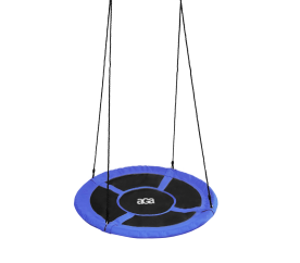 Aga Závesný hojdací kruh 90 cm Modrý