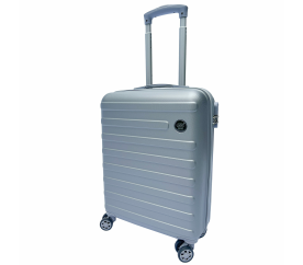 Linder Exclusiv Cestovní kufr 40x20x55 cm Světle šedý