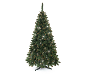 Aga Vianočný stromček Borovica 150 cm Crystal zlatá