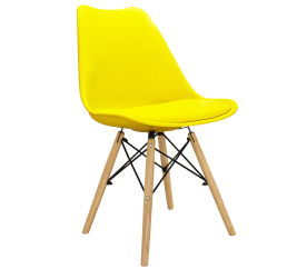 Aga Jídelní židle DAZ398 Žlutá
