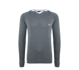 Versace 19.69 Pánsky sveter (C101) Grey