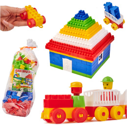 DIPLO 3D stavebné plastové kocky pre deti 233 ks