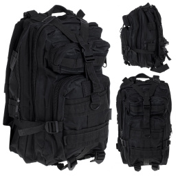 Taktický vojenský turistický batoh 25L čierny