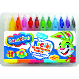  BAMBINO Ceruzky na maľovanie na tvár 12 farieb
