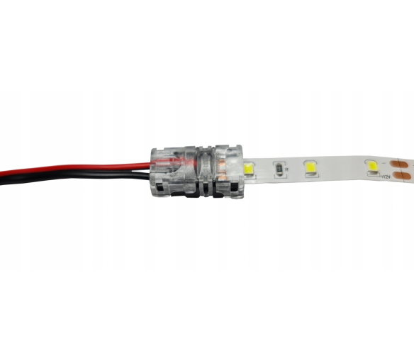 Spojka pre LED pásky (kábel - opasok) 10mm RGB FIX