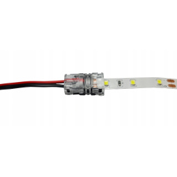 Spojka pre LED pásy (kábel - pásik) 10mm RGB FIX - IP65