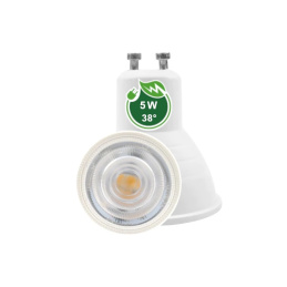 LED žiarovka - GU10 - 5W - 38 stupňov - neutrálna biela