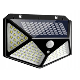 LED solárna lampa 70+30 SMD so senzorom