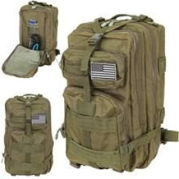 Vojenský batoh 38L zelená ISO 8920