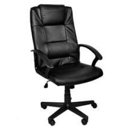 Kancelárska stolička eko koža čierna Malatec 8982