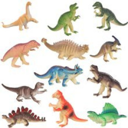 Figúrky Dinosaury sada 12 ks 12-14 cm ISO