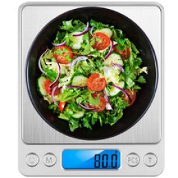 Kuchynská digitálna váha 0,01g - 2kg Ruhhy 19899