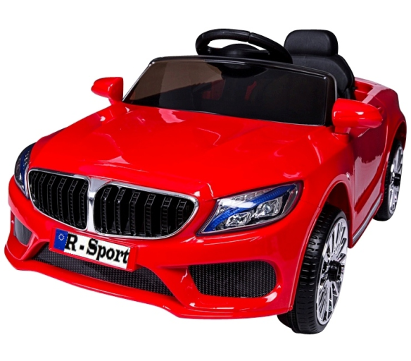 Cabrio M5 czerwony autko na akumulator,
