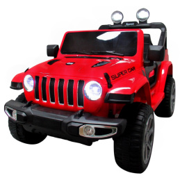 R-Sport Veľký Jeep X4 4x4 Červený