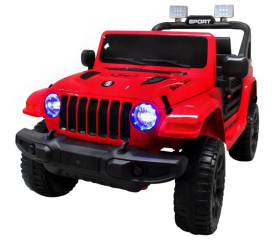 R-Sport Elektrické autíčko Jeep X10 veľký, 2-motorový Červený