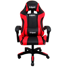 R-Sport Herná stolička K3 + masážny prístroj Červeno-čierna