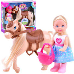 Anlily Kiki Love bábika s poníkom ZA2808