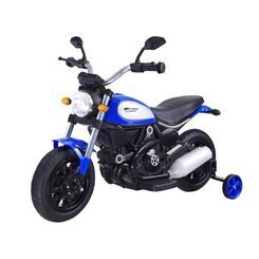 Elektrická motorka STREET BOB PA0235 Modrá