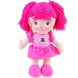 Handrová bábika Zuzia 33cm ZA3853 - Ružová