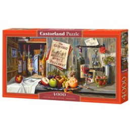 CASTORLAND puzzle 4000 dielikov - Vintage Red & Italian Treasures
