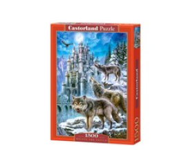 CASTORLAND Puzzle 1500 dielikov - Vlci a hrad