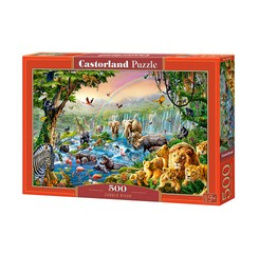CASTORLAND Puzzle 500 dielikov - Rieka džungle