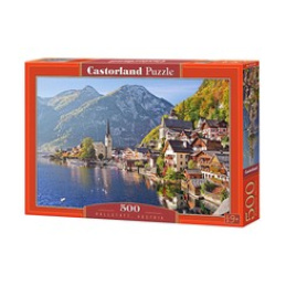 CASTORLAND Puzzle 500 dielikov - Hallstatt, Rakúsko