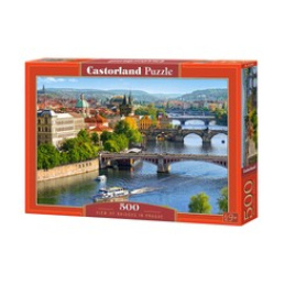 CASTORLAND Puzzle 500 dielikov - Pražské mosty