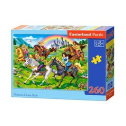 CASTORLAND Puzzle 260 dielikov - Princezné na koni
