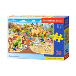 CASTORLAND Puzzle 70 dielikov - Dinosauří park