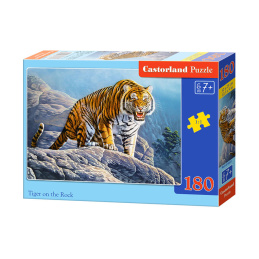 CASTORLAND Puzzle 180 dielikov - Tiger na skale