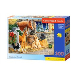 CASTORLAND Puzzle 300 dielikov - Zvieracie priatelia