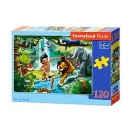 CASTORLAND puzzle 120 dielikov - Kniha džungle